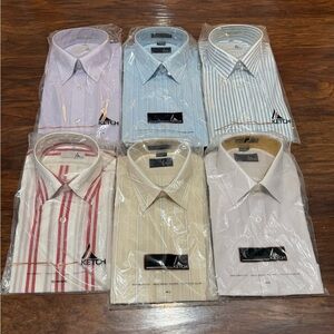 Vintage Men's Assorted Color Dress Shirts